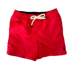 Ralph Lauren boys Red Travel Swim trunk/ shorts